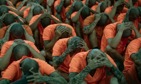 Rapados y con uniformes naranja, Costa Rica comienza el traslado de presos a su megacárcel