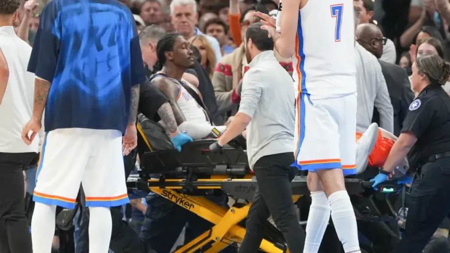 Los Thunder pierden a Jalen Williams por una grave lesión en la pierna